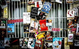 Photographie issue de la série AFFICH GNON