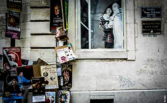 Photographie issue de la série AFFICH GNON