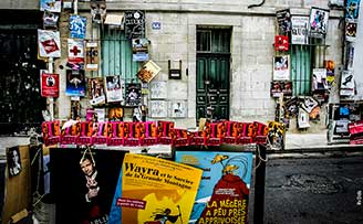 Photographie issue de la série AFFICH GNON