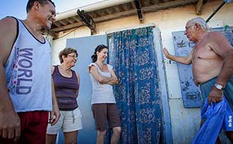La vie dans un cabanon