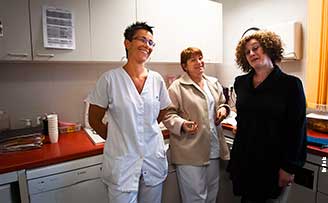 Infirmière, aide-soignante, psychologue