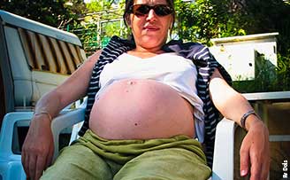 La grossesse d'une mère
