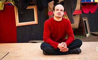Portrait d'un homme atiste