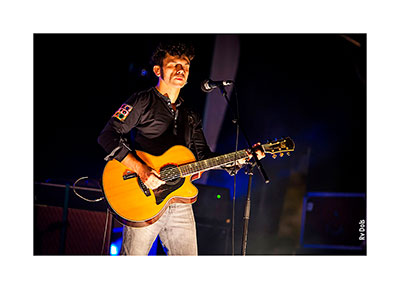 Romain Humeau le chanteur du groupe Eiffel.
