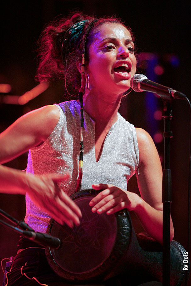 Siska ex leader et chanteuse du groupe Watcha Clan de Marseille.