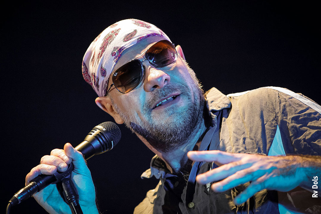 Bernie Bonvoisin chanteur du groupe Trust.