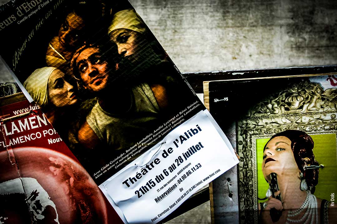 Photographie L'Alibi issue de la série AFFICH GNON.
