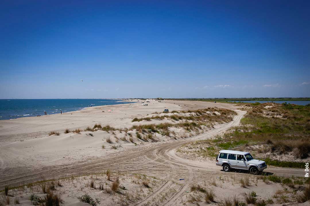 La route des sables.
