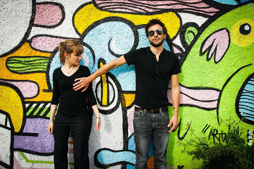 Morgane Imbeaud et Mark Daumail du groupe Cocoon.