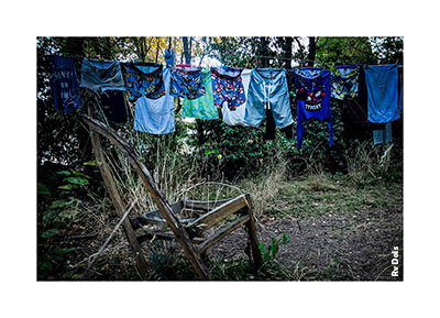 Le linge qui séche.