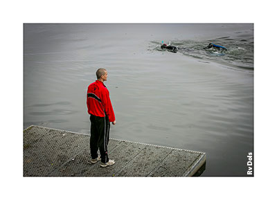 L'instructeur en observation.