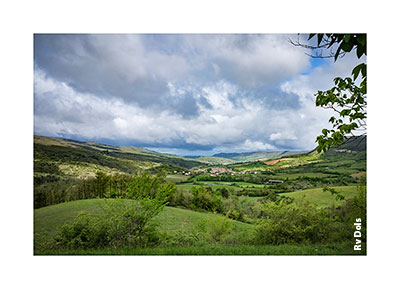 Petit village de l'Aveyron.