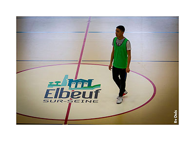 Le gymnase de la ville d'Elbeuf.